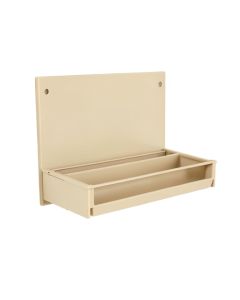 Holly Dale Empty Wall-Mounted Tool Organizer Panel - Beige