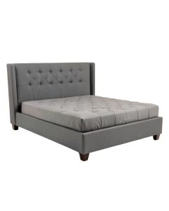 Frenchboro Queen Tufted Upholstered Low Profile Standard Bed (synthetic illustration; no displayed measurements)