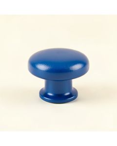 Aspen Bend Cabinet Knob Without Packaging - Blue (synthetic illustration; no displayed measurements)