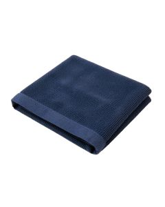 Sage Arc Bath Towel - Navy (synthetic illustration; no displayed measurements)