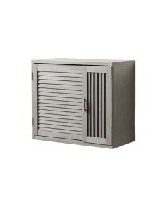 Fern Edge Wall-Mounted Entry Cabinet - Gray