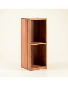 Spruce Branch Narrow Cubby Tower - Terracotta (synthetic illustration; no displayed measurements)