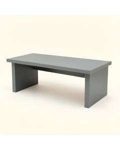 Spruce Crest Desktop Monitor Riser - Gray (synthetic illustration; no displayed measurements)