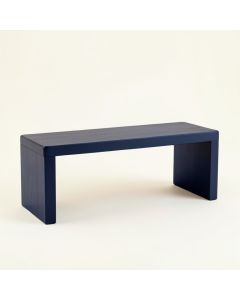 Cliff Falls Indoor Bench - Navy (synthetic illustration; no displayed measurements)