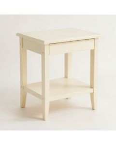 Meadow Bluff Side Table - Cream (synthetic illustration; no displayed measurements)