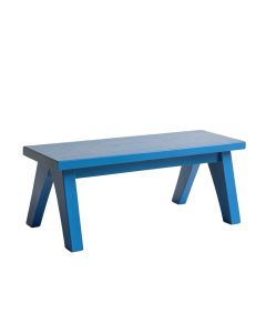 Cliff Dale Indoor Bench - Blue (synthetic illustration; no displayed measurements)