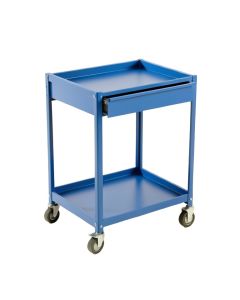 Holly Crossing Empty Rolling Workshop Cart - Blue