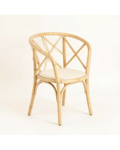 Cove Falls Dining Chair - Ivory (synthetic illustration; no displayed measurements)