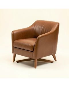 Molinari 30.5 '' Wide Swivel Barrel Chair (synthetic illustration; no displayed measurements)