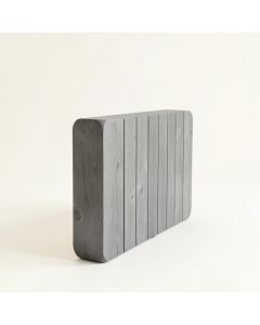 Cedar Brook Narrow Outdoor Storage Bench - Gray (synthetic illustration; no displayed measurements)