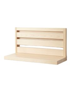 Shore Dell Wall-Mounted Entryway Organizer Shelf - Ivory