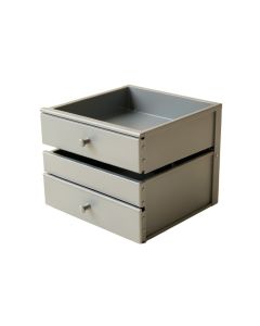 Briar Crest Under-Desk Drawer Unit - Gray (synthetic illustration; no displayed measurements)