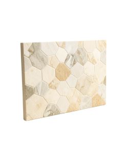 Channing 1 '' X 2.5 '' Marble Honeycomb Mosaic Wall & Floor Tile