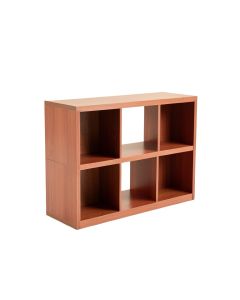 Hill Bend Desktop Shelving Unit - Terracotta (synthetic illustration; no displayed measurements)