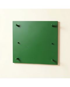 Meadow Bend Empty Wall-Mounted Tool Organizer Panel - Green (synthetic illustration; no displayed measurements)