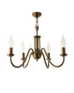 Trista 6-Light Candle Style Globe Chandelier (synthetic illustration; no displayed measurements)