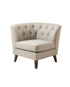 Akire 26.8 '' Wide Tufted Linen Armchair (synthetic illustration; no displayed measurements)