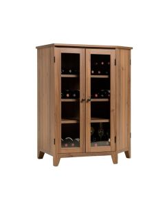 Aadil Open Shelf Bar Cabinet With Wine Storage (synthetic illustration; no displayed measurements)