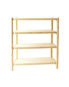 Spruce Arc Empty Seed-Starting Shelving Unit Without Lights - Cream (synthetic illustration; no displayed measurements)