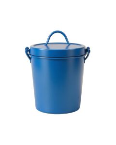 Slate Bluff Storage Canister With Lid - Blue
