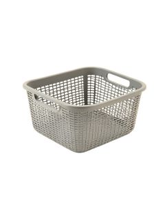 Alder Brook Empty Storage Basket - Gray