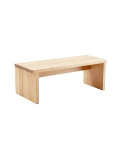 North Adams Solid Wood Bench (synthetic illustration; no displayed measurements)