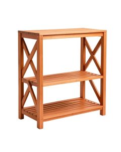 Maple Bluff Empty Seed-Starting Shelving Unit Without Lights - Terracotta