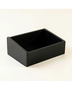 Dune Bridge Low Toy Storage Unit - Black (synthetic illustration; no displayed measurements)