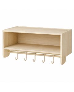 Linden Bluff Empty Mug-Storage Cabinet Insert - Cream