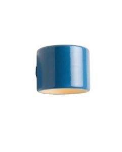 Alder Bridge Wall Sconce Mounted On A Plain Wall - Blue (synthetic illustration; no displayed measurements)