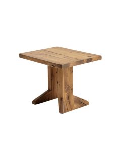 Yunel Outdoor Wood End Table