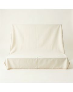 Bay Dale Flat Bed Sheet - Cream (synthetic illustration; no displayed measurements)