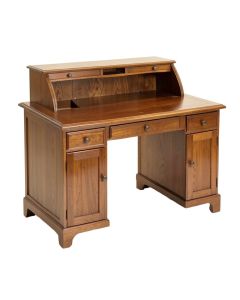 Marquis Solid Wood Secretary Desk With Hutch (synthetic illustration; no displayed measurements)