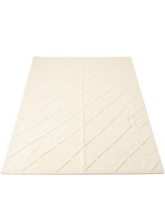 Olive Branch Rectangular Area Rug - Ivory (synthetic illustration; no displayed measurements)