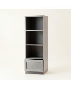 Shore Bridge Narrow Cubby Tower - Gray (synthetic illustration; no displayed measurements)