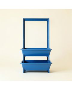 Shore Bend Empty Vertical Garden Frame - Blue (synthetic illustration; no displayed measurements)