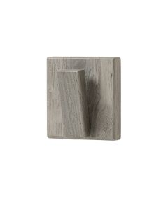 Alder Bridge Wall-Mounted Robe Hook - Gray (synthetic illustration; no displayed measurements)