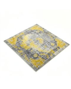 Gaeta Abstract Gray/Yellow Area Rug (synthetic illustration; no displayed measurements)