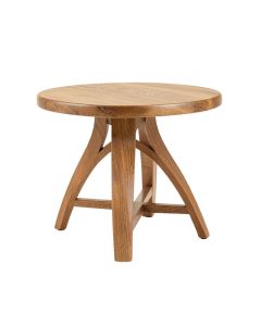 Eldridge Drum End Table (synthetic illustration; no displayed measurements)