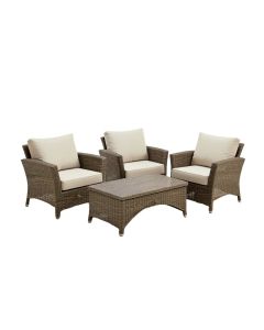 Bellfield 3 Piece Conversation Set With Cushions