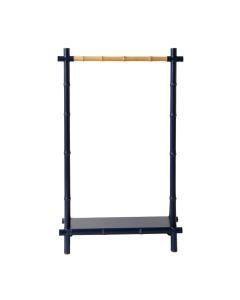 Slate Crest Empty Garment Rack - Navy (synthetic illustration; no displayed measurements)