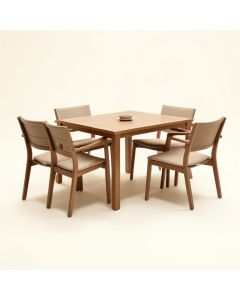 Doytcho 4 Piece Patio Set (synthetic illustration; no displayed measurements)