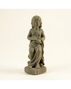 Reflection Reader Garden Girl Statue (synthetic illustration; no displayed measurements)