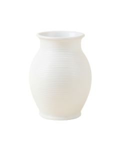 Heath Canyon Empty Decorative Vase - White (synthetic illustration; no displayed measurements)