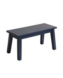 Hill Branch Indoor Bench - Navy (synthetic illustration; no displayed measurements)