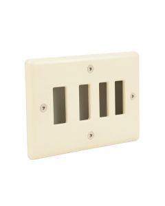 Lexan 5-Gang Toggle Light Switch Wall Plate