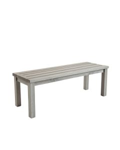 Fern Bend Indoor Bench - Gray (synthetic illustration; no displayed measurements)