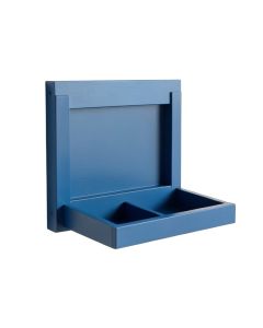 Reed Bluff Empty Wall-Mounted Tool Organizer Panel - Blue (synthetic illustration; no displayed measurements)