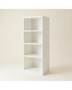 Dawn Brook Narrow Cubby Tower - White (synthetic illustration; no displayed measurements)