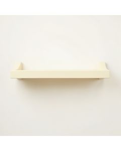 Harbor Arc Wall-Mounted Shelf - Cream (synthetic illustration; no displayed measurements)
